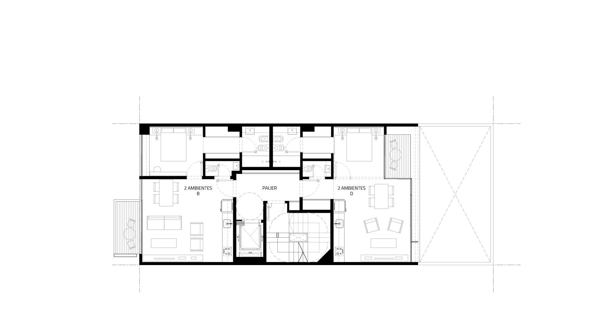 segundo y cuarto piso